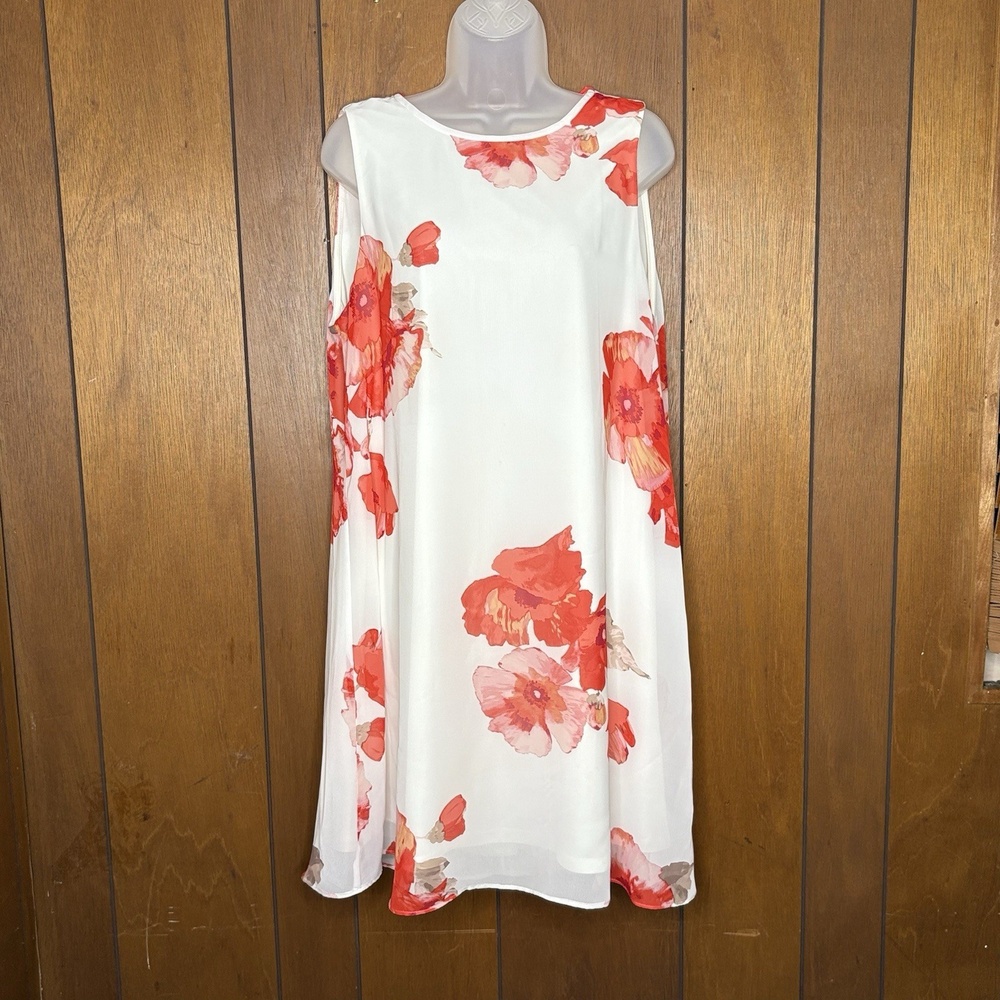 J Howard Dress 14 Watercolor Floral Cottagecore Fairy Romantic Coastal Feminine‎